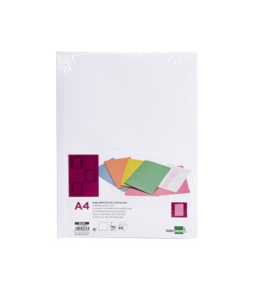 Subcarpeta liderpapel a4 blanco 180g m2