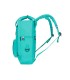 Cartera antartik mochila 2 asas y bolsillos exteriores menta 300x115x390 mm