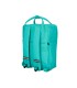 Cartera antartik mochila 2 asas y bolsillos exteriores menta 300x115x390 mm