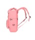 Cartera antartik mochila 2 asas y bolsillos exteriores coral 300x115x390 mm