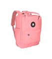 Cartera antartik mochila 2 asas y bolsillos exteriores coral 300x115x390 mm