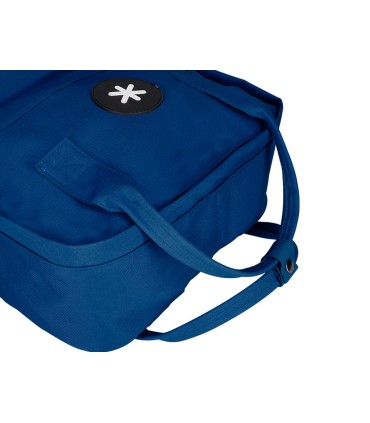 Cartera antartik mochila 2 asas y bolsillos exteriores azul 300x115x390 mm