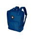 Cartera antartik mochila 2 asas y bolsillos exteriores azul 300x115x390 mm