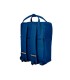 Cartera antartik mochila 2 asas y bolsillos exteriores azul 300x115x390 mm