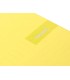 Cuaderno espiral liderpapel a4 micro crafty tapa forrada 120h 90gr cuadro 5mm 5 bandas 4 taladros color amarillo