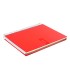 Cuaderno espiral liderpapel a4 micro crafty tapa forrada 120h 90 gr cuadro 5 mm 5 bandas 4 colores color rojo