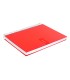 Cuaderno espiral liderpapel a4 crafty tapa forrada 80h 90 gr cuadro 4mm con margen color roja