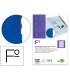 Separador liderpapel plastico juego de 6 separadores folio 16 taladros