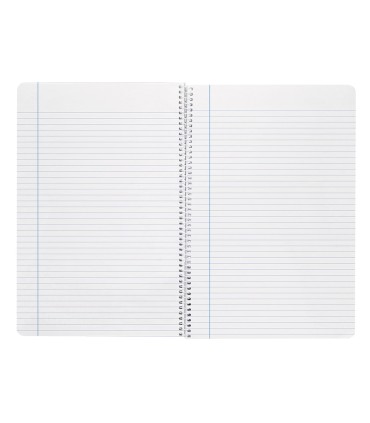 Cuaderno espiral liderpapel folio witty tapa dura 80h 75gr rayado horizontal 8mm con margen colores surtidos