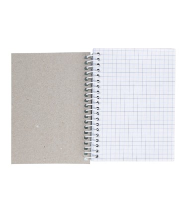 Cuaderno espiral liderpapel bolsillo dieciseavo smart tapa blanda 80h 60gr cuadro 4mm colores surtidos