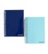 Cuaderno espiral liderpapel bolsillo dieciseavo smart tapa blanda 80h 60gr cuadro 4mm colores surtidos