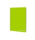 Cuaderno espiral liderpapel folio witty tapa dura 80h 75gr cuadro 4mm con margen color verde