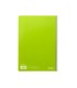 Cuaderno espiral liderpapel folio witty tapa dura 80h 75gr cuadro 4mm con margen color verde