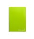 Cuaderno espiral liderpapel folio witty tapa dura 80h 75gr cuadro 4mm con margen color verde