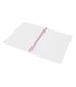 Cuaderno espiral liderpapel folio witty tapa dura 80h 75gr cuadro 4mm con margen color rosa