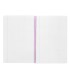 Cuaderno espiral liderpapel folio witty tapa dura 80h 75gr cuadro 4mm con margen color rosa