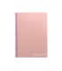 Cuaderno espiral liderpapel folio witty tapa dura 80h 75gr cuadro 4mm con margen color rosa