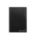 Cuaderno espiral liderpapel folio witty tapa dura 80h 75gr cuadro 4mm con margen color negro