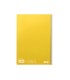 Cuaderno espiral liderpapel folio witty tapa dura 80h 75gr cuadro 4mm con margen color amarillo