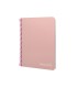 Cuaderno espiral liderpapel cuarto witty tapa dura 80h 75gr cuadro 4mm con margen color rosa