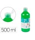 Pintura dedos liderpapel botella de 500 ml verde