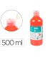 Pintura dedos liderpapel botella de 500 ml rojo