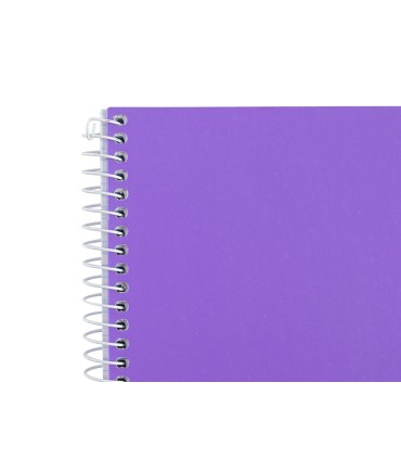 Cuaderno espiral liderpapel a4 micro witty tapa dura 140h 75gr cuadro 5mm 5 bandas 4 taladros colores surtidos