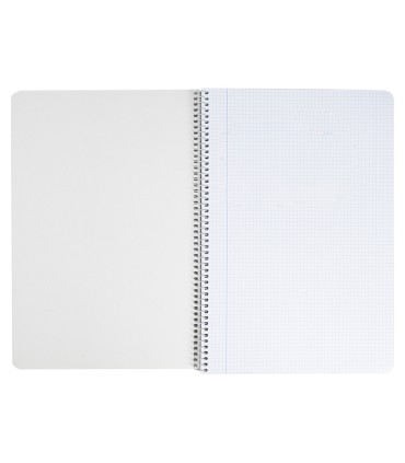 Cuaderno espiral liderpapel a5 micro witty tapa dura 140h 75gr cuadro 5mm 5 bandas 6 taladros colores surtidos