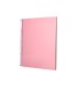 Cuaderno espiral liderpapel a4 micro jolly tapa forrada 140h 75 gr cuadro 5mm 5 bandas 4 taladros color rosa