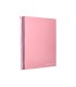 Cuaderno espiral liderpapel a4 micro jolly tapa forrada 140h 75 gr cuadro 5mm 5 bandas 4 taladros color rosa