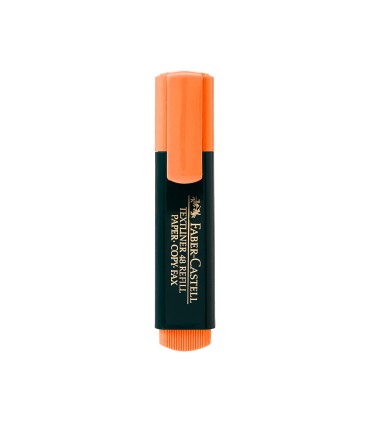 Rotulador faber fluorescente 48 15 naranja