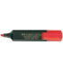 Rotulador faber fluorescente 48 21 rojo