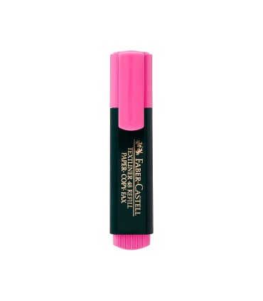 Rotulador faber fluorescente 48 28 rosa