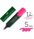 Rotulador faber fluorescente 48 28 rosa