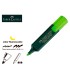 Rotulador faber fluorescente 48 63 verde