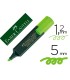 Rotulador faber fluorescente 48 63 verde