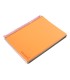 Cuaderno espiral liderpapel a5 micro wonder tapa plastico 120h 90g cuadro 5mm 5 bandas 6 taladros color naranja