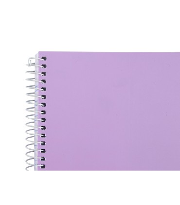 Cuaderno espiral liderpapel a5 wonder tapa plastico 80h 90g cuadro 4mm con margen colores surtidos