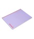 Cuaderno espiral liderpapel a4 wonder tapa plastico 80h 90gr cuadro 4mm con margen color violeta