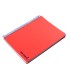 Cuaderno espiral liderpapel a4 micro wonder tapa plastico 120h 90 gr cuadro 5 mm 5 bandas 4 taladros color rojo