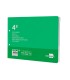 Recambio liderpapel cuarto apaisado 100 h 2tca 06 cuadro 3 mm 2 taladros con margen