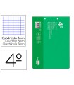 Recambio liderpapel cuarto apaisado 100 h 2tca-06 cuadro 3 mm 2 taladros con margen