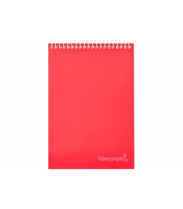 Cuaderno espiral liderpapel bolsillo doceavo apaisado witty tapa dura 80h 75gr cuadro 4 mm colores surtidos