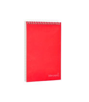 Cuaderno espiral liderpapel bolsillo octavo apaisado witty tapadura 80h 75gr cuadro 4 mm colores surtidos