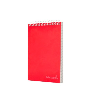 Cuaderno espiral liderpapel bolsillo octavo apaisado witty tapadura 80h 75gr cuadro 4 mm colores surtidos