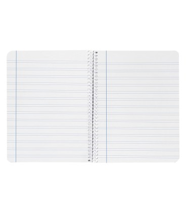 Cuaderno espiral liderpapel cuarto witty tapa dura 80h 75gr rayado montessori 5 mm colores surtidos