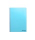 Cuaderno espiral liderpapel folio smart tapa blanda 80h 60gr rayado n 46 colores surtidos