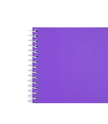 Cuaderno espiral liderpapel a5 micro smart tapa blanda 80h60gr cuadro 5mm 6 taladros colores surtidos