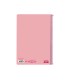 Cuaderno espiral liderpapel folio smart tapa blanda 80h 60gr cuadro 4mm con margen color rosa