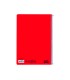 Cuaderno espiral liderpapel folio smart tapa blanda 80h 60gr cuadro 4mm con margen color rojo